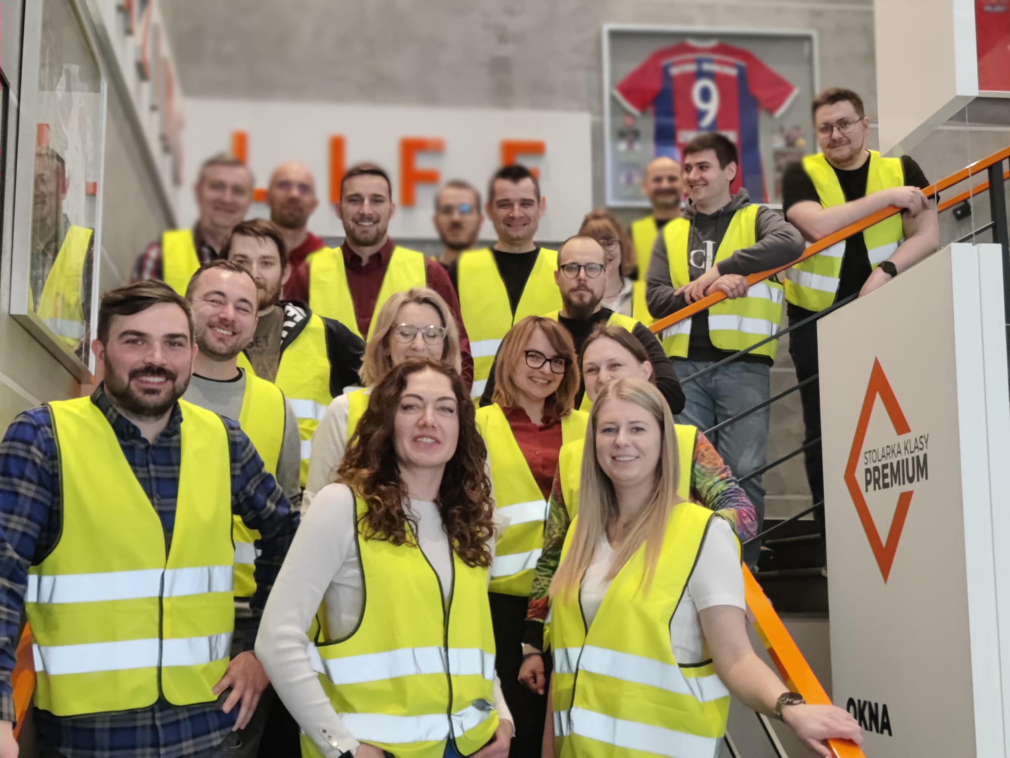 Visite des étudiants en formation continue de Poznań