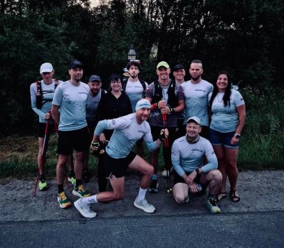 Łukasz Wróbel and the Main Beskid Trail record