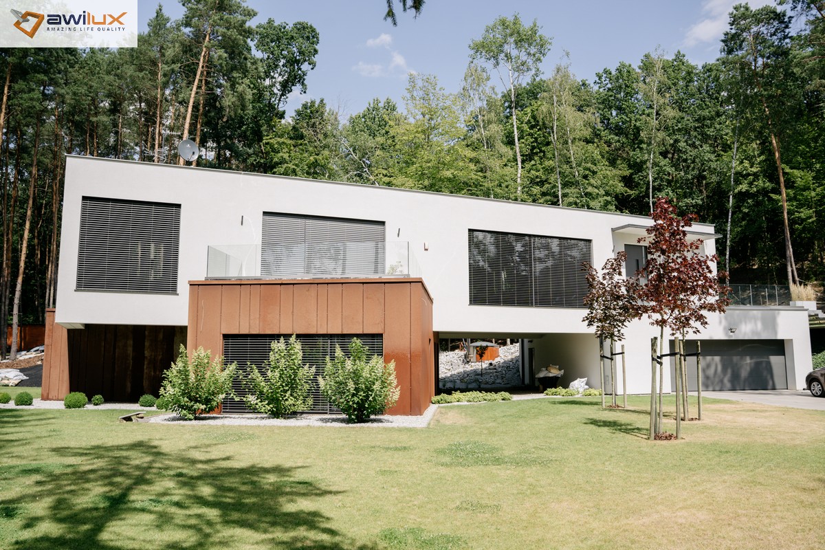 Ein Haus in der Nähe von Leszno